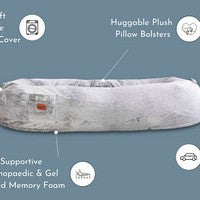 Giant Cozy Pet Bed for Dogs & Cats