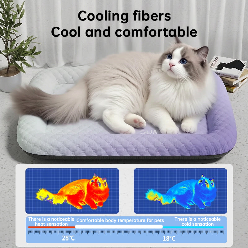 Premium Cooling Pet Mat for Dogs & Cats