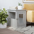 Vidaxxl dog crate 45x62x59 cm engineered wood gray sonoma