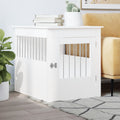 Vidaxxl dog crate 64.5x80x71 cm engineered wood white