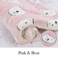 Premium Plush Pet Blanket – Warm, Soft Fleece Cushion for Dogs & Cats