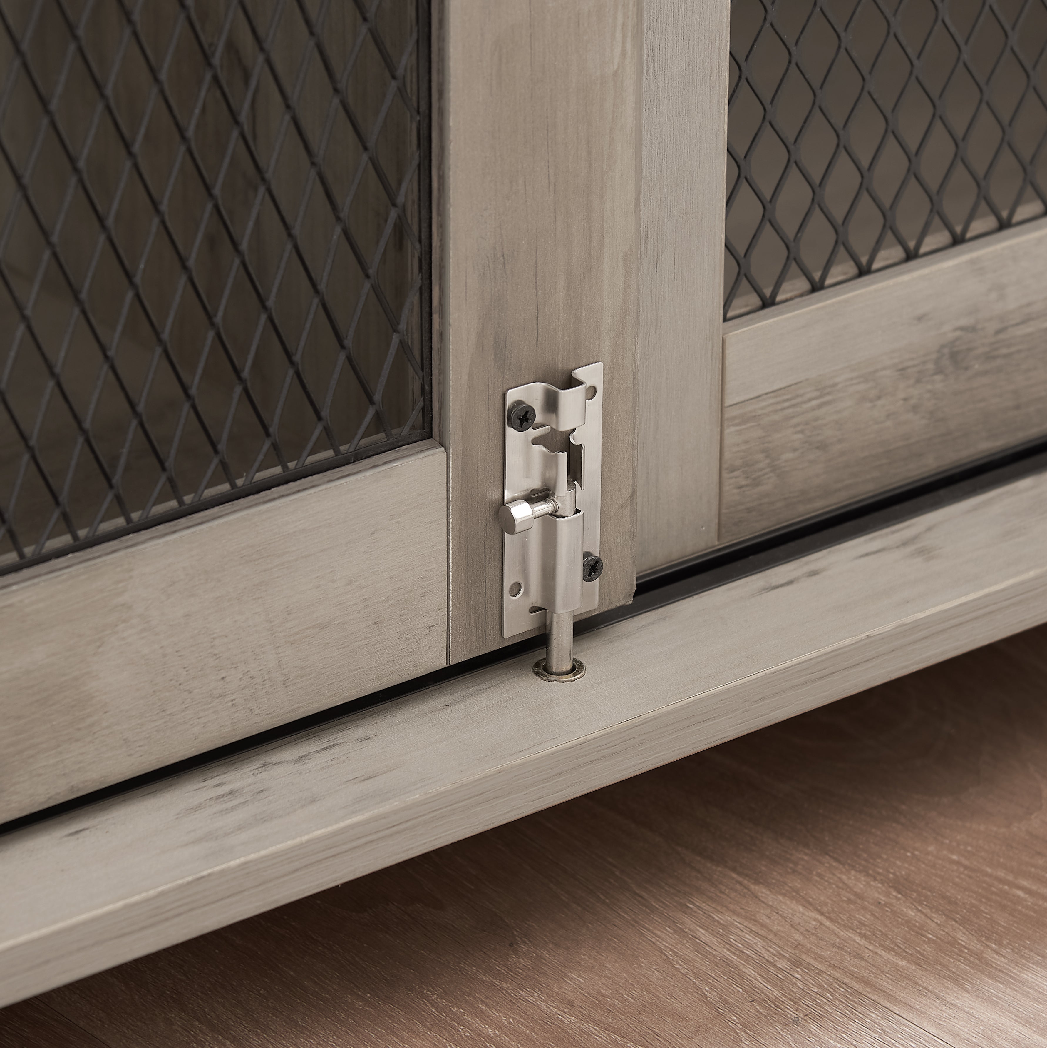 Farmhouse Wooden Dog Crate Furniture
